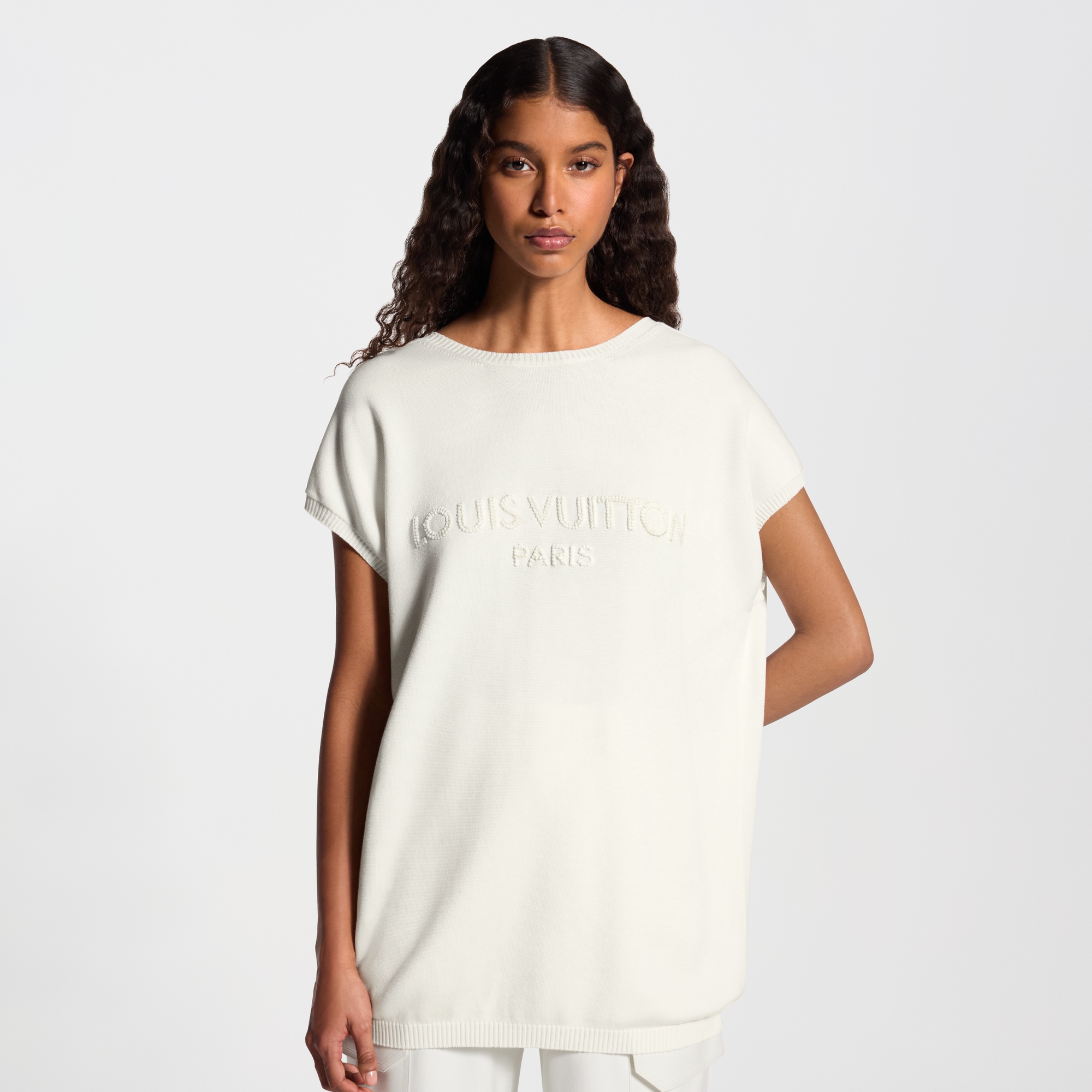 Signature Oversized Knit Top - Women - Ready-to-Wear | LOUIS VUITTON ®